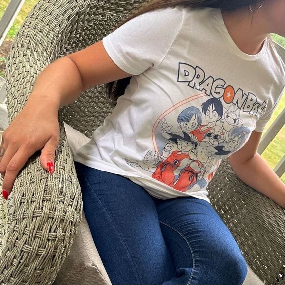 Dragonball medium / vintage distressed T-shirt - Picture 2 of 2